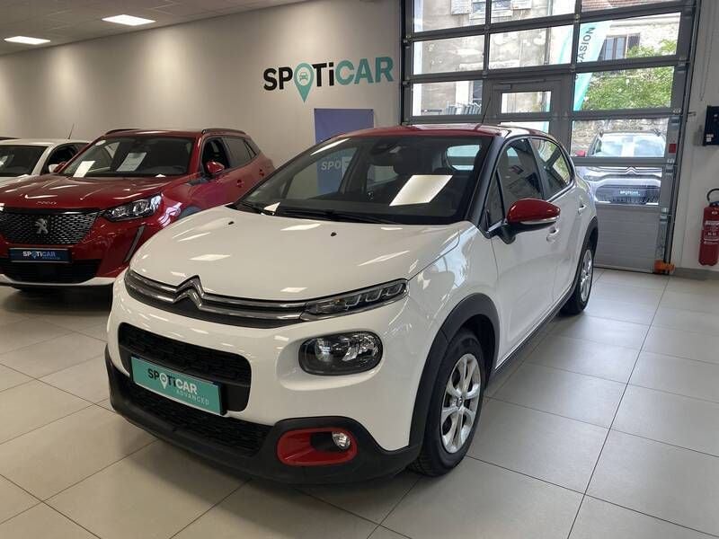 Blanc Utilisé 2018 Citroën C3 Business Class Citadine | 7 990 € (Prix juste) - Image 1/3