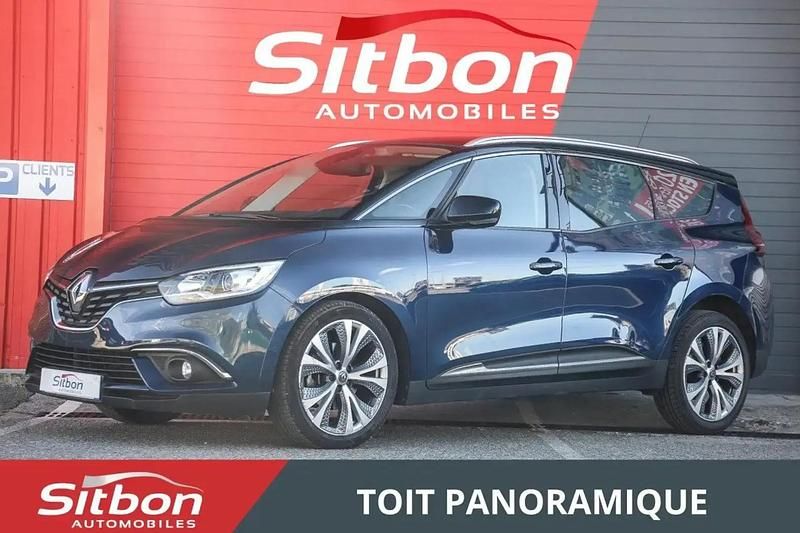 Bleu Occasion 2019 Renault Grand Scénic IV Intens Monospace | 19 970 € (Prix juste) - Image 1/4