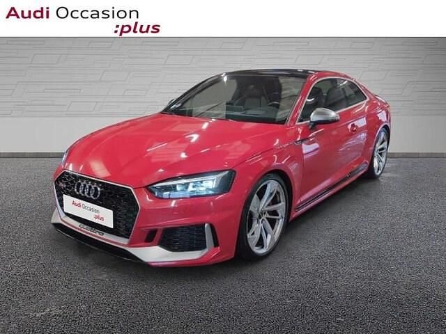 Rouge misano nacré Utilisé 2018 Audi RS5 Sport Coupé | 54 990 € (Prix assez cher) - Image 1/4