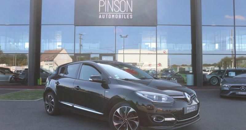 Noir Utilisé 2015 Renault Mégane III Bose Edition Berline | 9 490 € (Prix juste) - Image 1/4