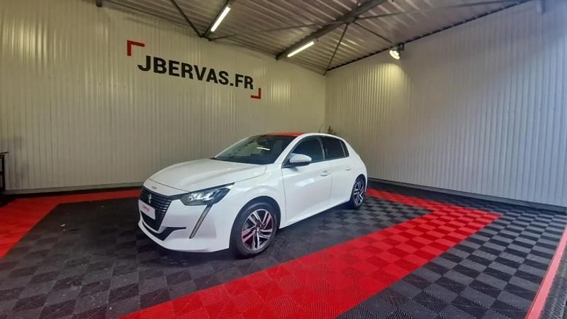 Blanc Utilisé 2021 Peugeot 208 Allure Citadine | 13 490 € (Prix juste) - Image 1/4