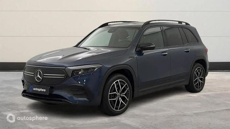 Bleu Utilisé 2022 Mercedes EQB350 AMG line SUV | 36 299 € (Bon prix) - Image 1/4