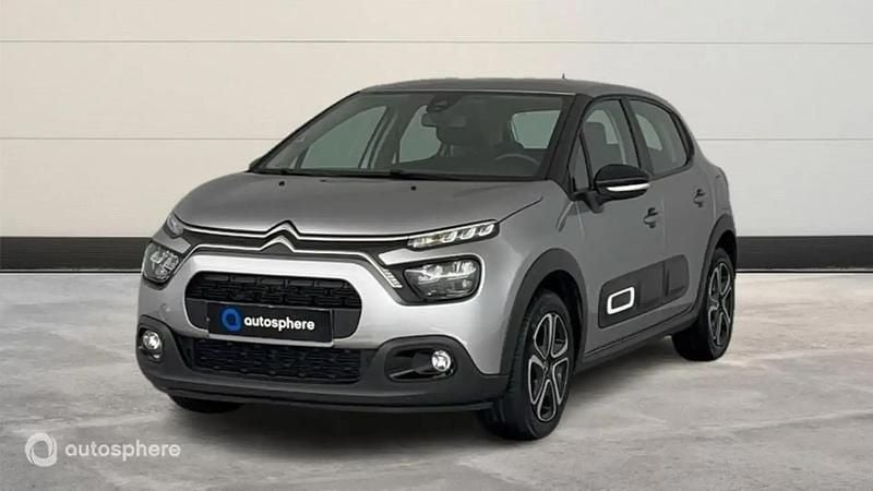 Gris Utilisé 2022 Citroën C3 Feel Citadine | 11 499 € (Prix juste) - Image 1/4