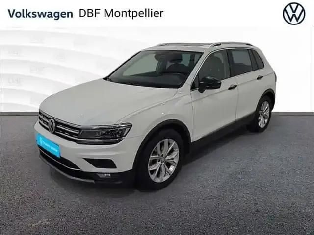 Blanc Occasion 2020 VW Tiguan SUV | 24 890 € (Bon prix) - Image 1/4