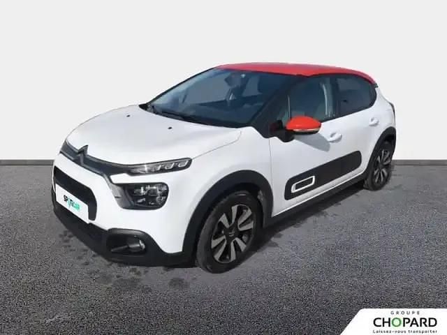 Blanc banquise Occasion 2023 Citroën C3 PureTech Berline | 14 990 € (Prix juste) - Image 1/4