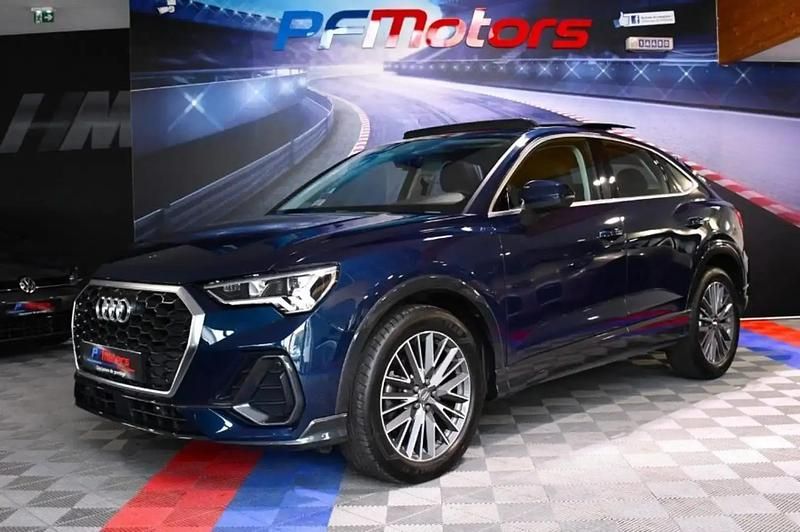 Bleu Utilisé 2020 Audi Q3 Design SUV | 34 990 € (Prix cher) - Image 1/4
