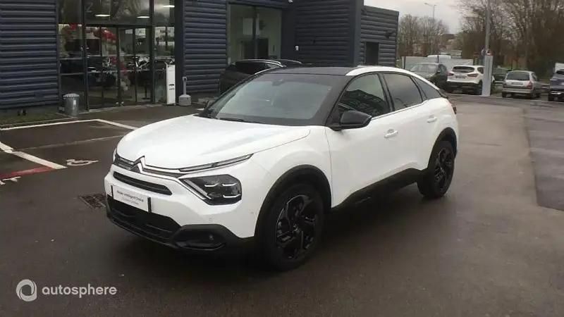Blanc Utilisé 2021 Citroën C4 PureTech Berline | 14 499 € (Bon prix) - Image 1/4