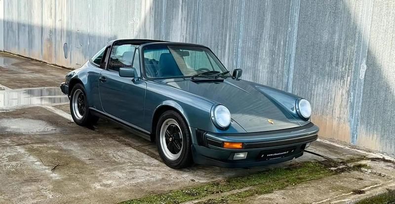 Occasion Porsche 911 1988 Bleu Cabriolet