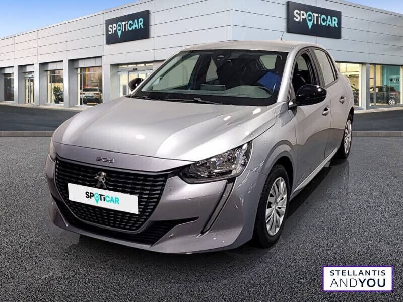 Gris Utilisé 2022 Peugeot 208 Active Citadine | 10 890 € (Bon prix) - Image 1/4