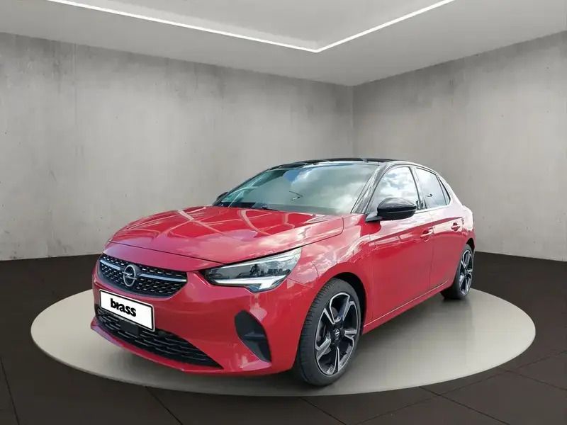 Rouge Utilisé 2021 Opel Corsa Elegance Berline | 14 450 € (Prix assez cher) - Image 1/4