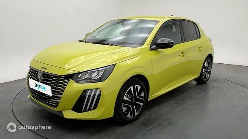 Jaune Nouvelle 2024 Peugeot 208 Allure Citadine | 17 489 € (Bon prix) - Image 1/4