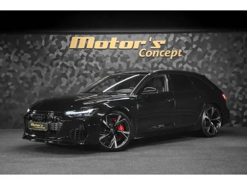 Noir Utilisé 2020 Audi RS6 Sport Break | 102 553 € (Prix assez cher) - Image 1/4