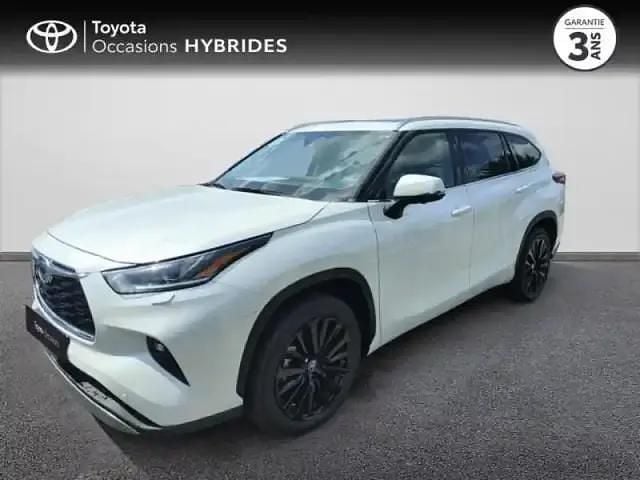 Blanc Occasion 2024 Toyota Highlander Lounge SUV | 65 490 € (Bon prix) - Image 1/4
