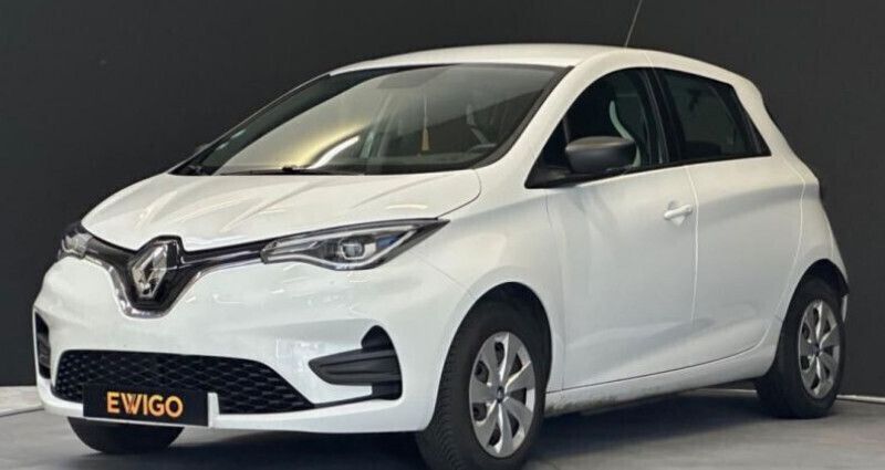Blanc Utilisé 2020 Renault Zoe Life Citadine | 7 990 € (Super prix) - Image 1/4