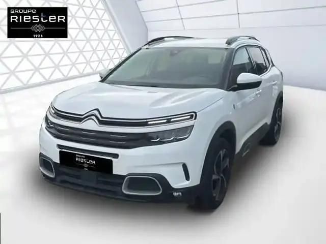 Blanc Utilisé 2021 Citroën C5 Aircross PureTech SUV | 15 970 € (Bon prix) - Image 1/4