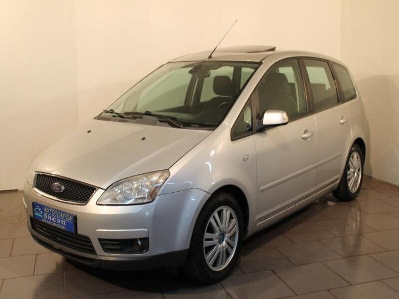 Gris Utilisé 2006 Ford C-MAX Ghia Monospace | 6 490 € - Image 1/4