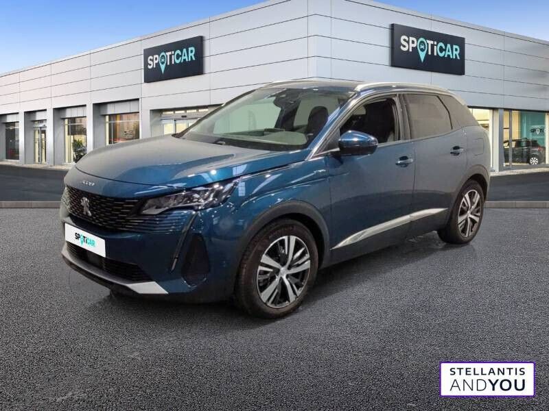 Bleu Utilisé 2021 Peugeot 3008 Allure | 22 290 € (Bon prix) - Image 1/4