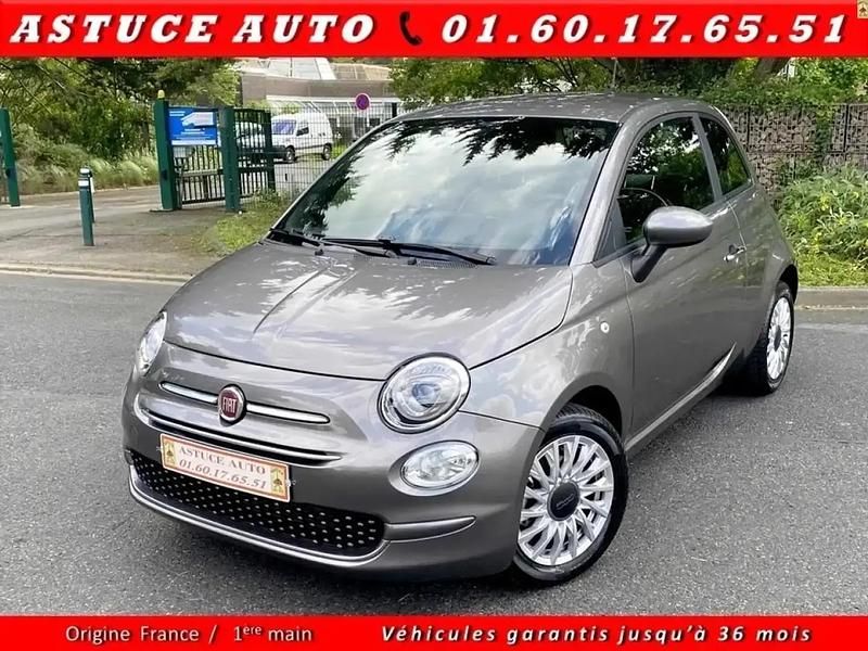 Beige Occasion 2017 Fiat 500 Lounge Berline | 8 949 € (Bon prix) - Image 1/4