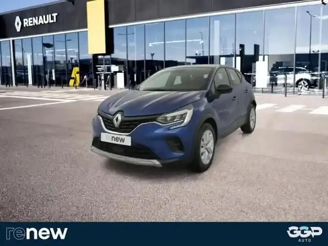 Bleu Utilisé 2022 Renault Captur Business SUV | 13 999 € (Prix juste) - Image 1/4