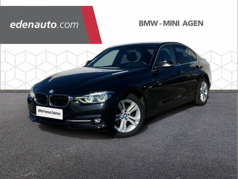 Noir Utilisé 2018 BMW 316 Efficient Dynamics Berline | 19 590 € (Prix assez cher) - Image 1/3