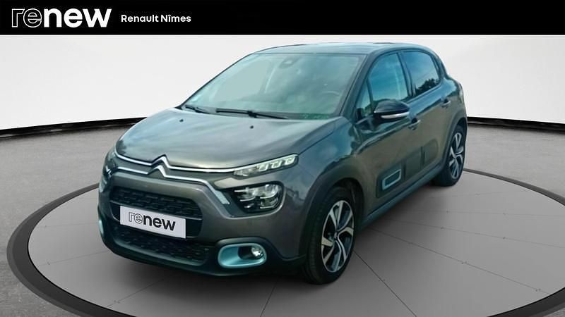 Gris Utilisé 2023 Citroën C3 PureTech Citadine | 13 999 € (Bon prix) - Image 1/4