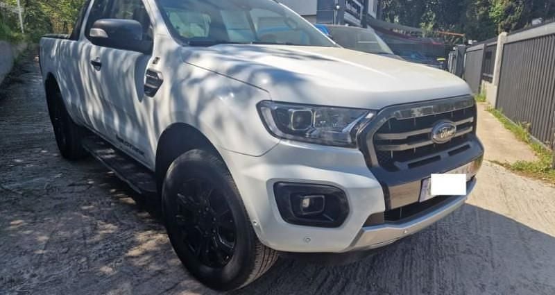 Blanc Utilisé 2023 Ford Ranger Wildtrack Pick-up | 39 900 € (Super prix) - Image 1/4