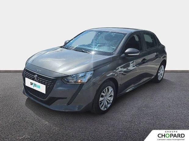 Gris Utilisé 2021 Peugeot 208 Citadine | 10 490 € (Bon prix) - Image 1/4