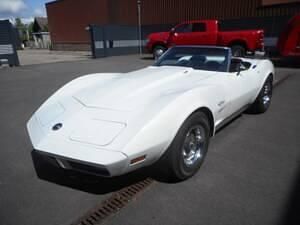 Blanc Occasion 1974 Chevrolet Corvette Stingray Cabriolet | 29 900 € - Image 1/4