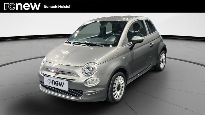 Gris Utilisé 2020 Fiat 500 Lounge Citadine | 10 990 € (Prix juste) - Image 1/4