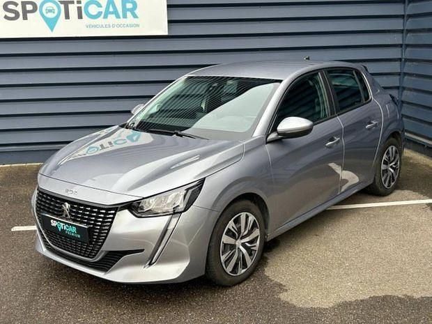 Gris Utilisé 2021 Peugeot 208 Active Citadine | 12 990 € (Prix assez cher) - Image 1/4