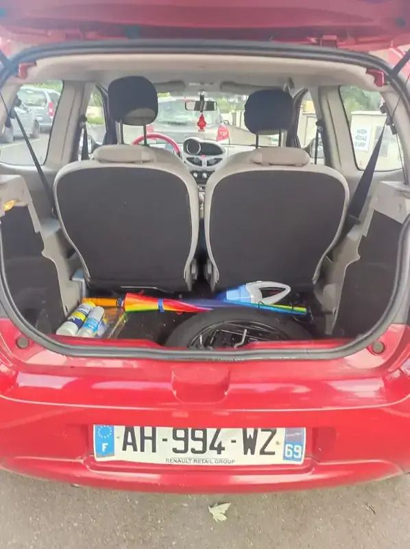 Rouge Utilisé 2009 Renault Twingo Citadine | 3 000 € (Prix juste) - Image 1/4