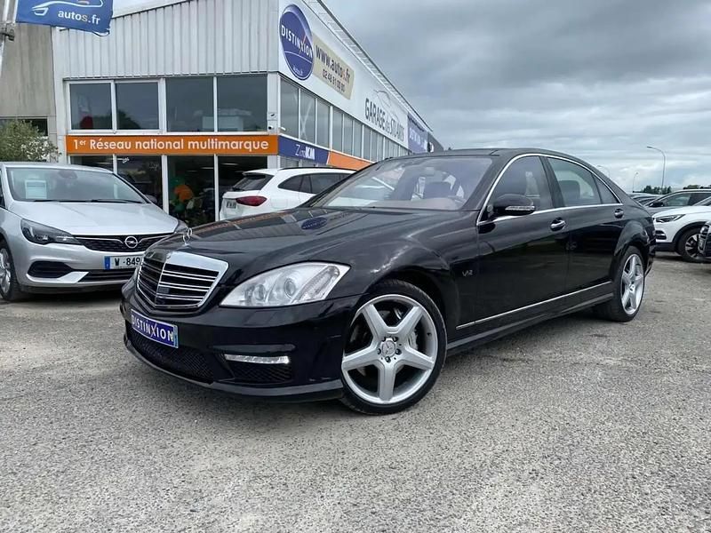 Noir Occasion 2007 Mercedes S600L Berline | 24 980 € - Image 1/4