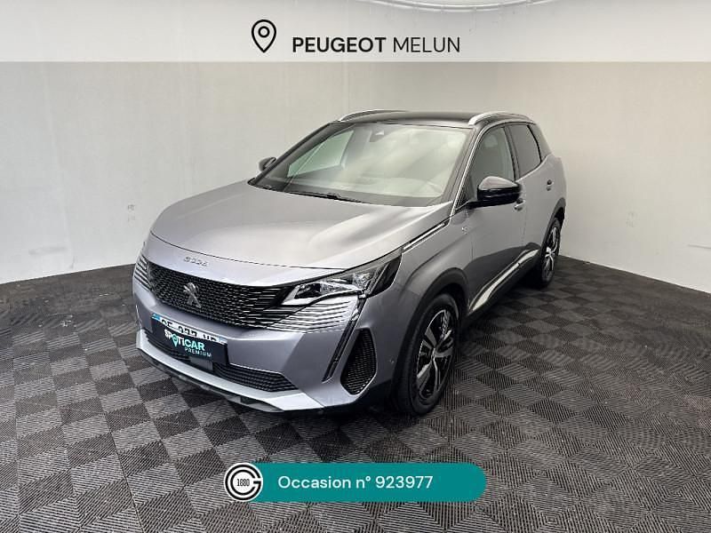 Gris Utilisé 2022 Peugeot 3008 GT SUV | 20 480 € (Prix juste) - Image 1/4