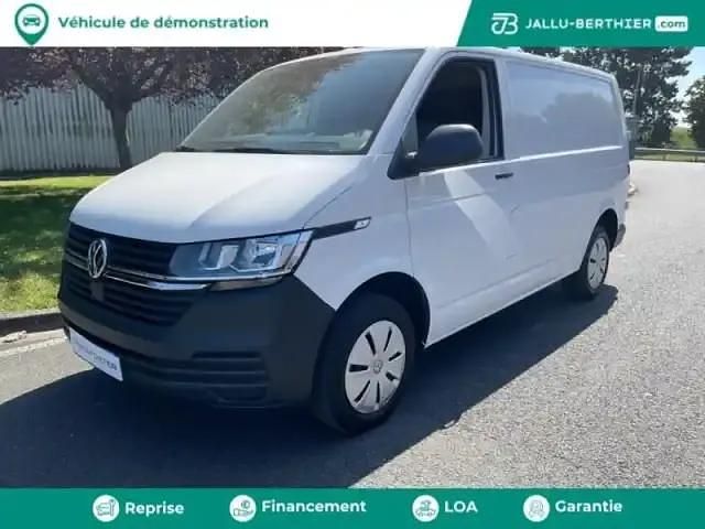 Blanc candy Occasion 2024 VW Transporter Business+ Van | 32 390 € - Image 1/4