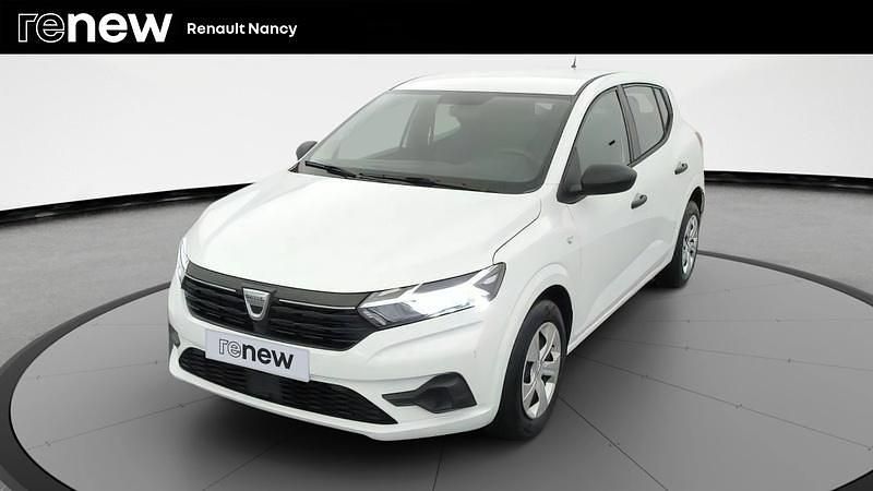 Blanc Utilisé 2022 Dacia Sandero Essentiel Citadine | 10 809 € (Super prix) - Image 1/4