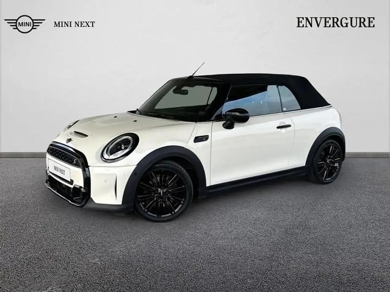 Blanc Occasion 2022 Mini Cooper S Cabriolet Premium Plus Cabriolet | 31 990 € (Prix juste) - Image 1/4
