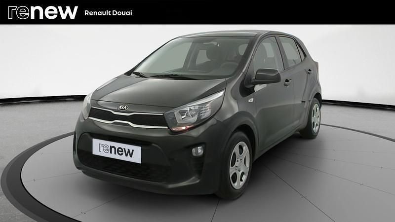 Noir Utilisé 2021 Kia Picanto Active Citadine | 9 899 € (Prix juste) - Image 1/4