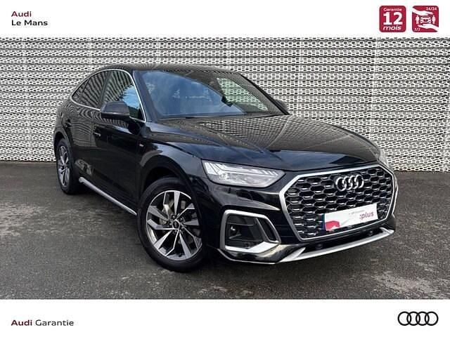 Noir mythe métallisé Utilisé 2022 Audi Q5 Sportback S-Line SUV | 42 890 € (Super prix) - Image 1/4