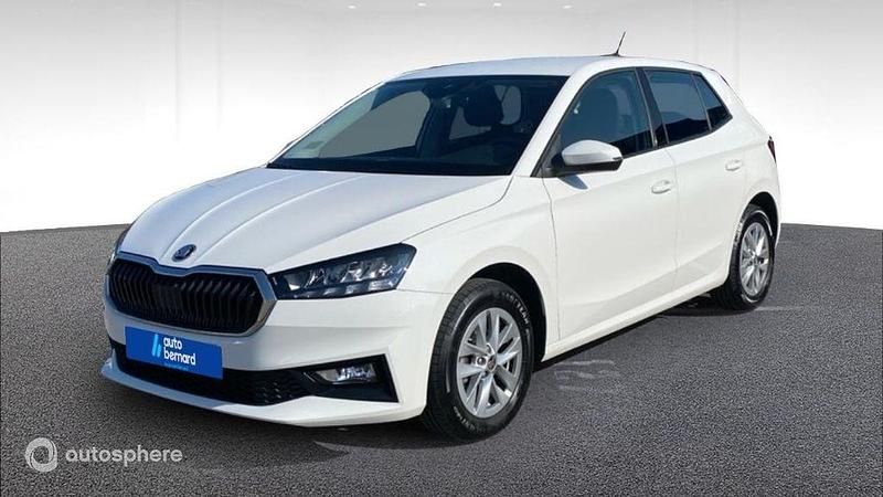 Blanc Utilisé 2023 Skoda Fabia Ambition Citadine | 16 990 € (Prix assez cher) - Image 1/4