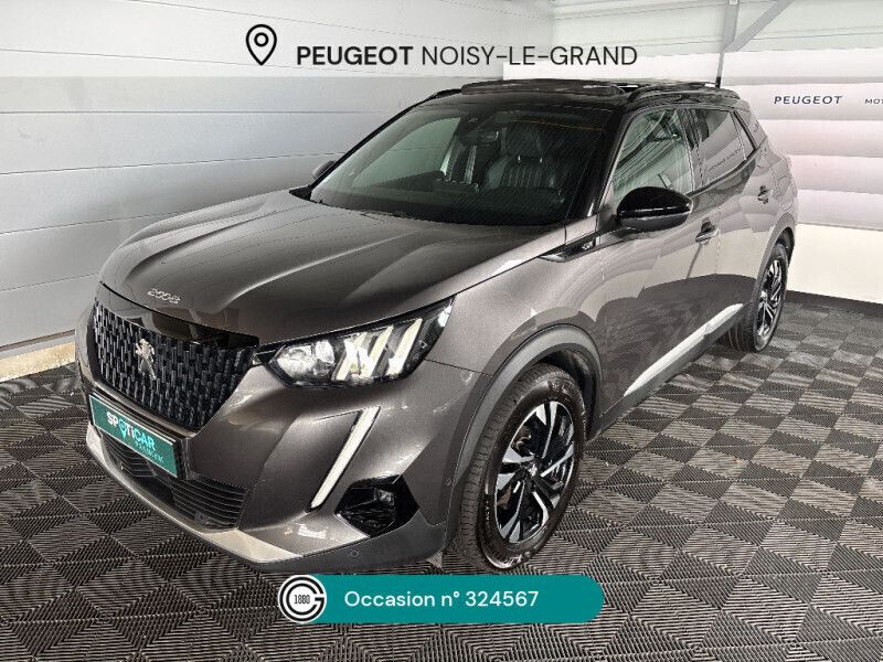 Gris Utilisé 2021 Peugeot 2008 GT SUV | 18 450 € (Prix juste) - Image 1/4