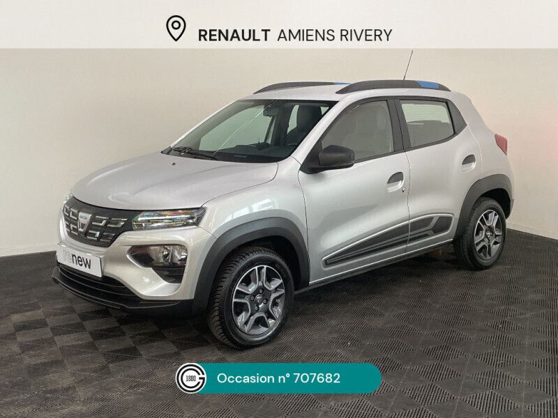 Gris Utilisé 2022 Dacia Spring Business Citadine | 9 990 € (Prix juste) - Image 1/4