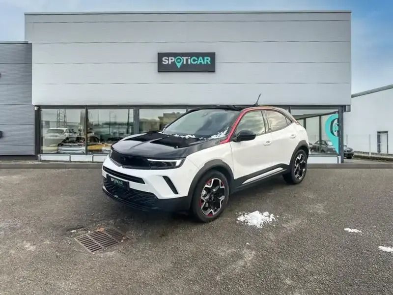 Blanc Utilisé 2021 Opel Mokka-e GS Line SUV | 18 999 € (Prix juste) - Image 1/4