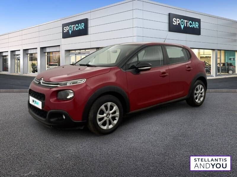 Rouge Utilisé 2019 Citroën C3 Feel Citadine | 7 990 € - Image 1/4