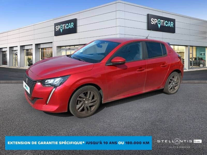 Rouge Utilisé 2021 Peugeot 208 Style Citadine | 13 390 € (Prix juste) - Image 1/4