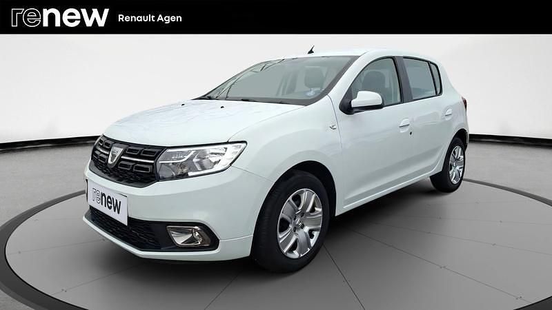 Blanc Utilisé 2020 Dacia Sandero Citadine | 10 489 € (Super prix) - Image 1/4