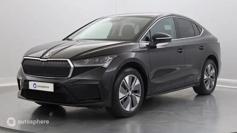 Noir Utilisé 2023 Skoda Enyaq iV SportLine SUV | 35 499 € (Bon prix) - Image 1/4