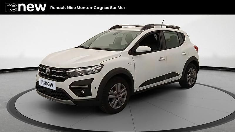 Blanc Utilisé 2022 Dacia Sandero Comfort Citadine | 14 299 € (Prix juste) - Image 1/4