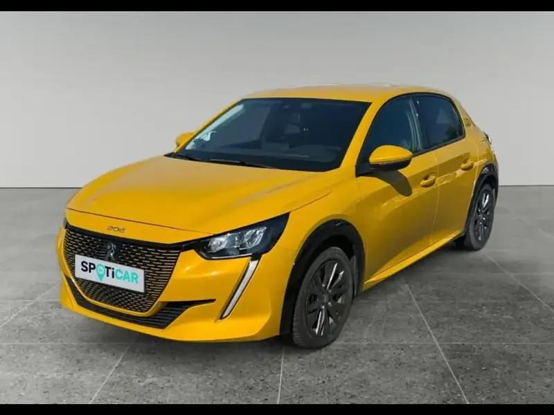 Jaune Utilisé 2021 Peugeot e-208 Style Citadine | 12 690 € (Bon prix) - Image 1/4