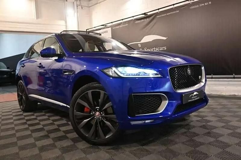 Occasion Jaguar F-Pace R-Sport 300 ch (220 kW) 2017 Bleu SUV