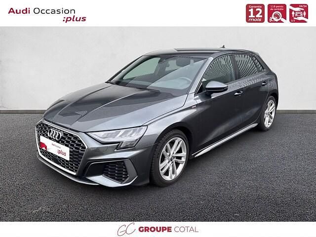 Gris daytona nacré Occasion 2021 Audi A3 S-Line | 24 900 € (Super prix) - Image 1/4